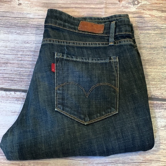 Levi’s [Capital E] Straight Leg Jeans • Sz 30 • Long Length - Picture 5 of 14